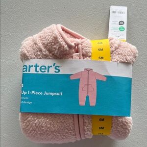 Carters zip up one piece jumpsuit
